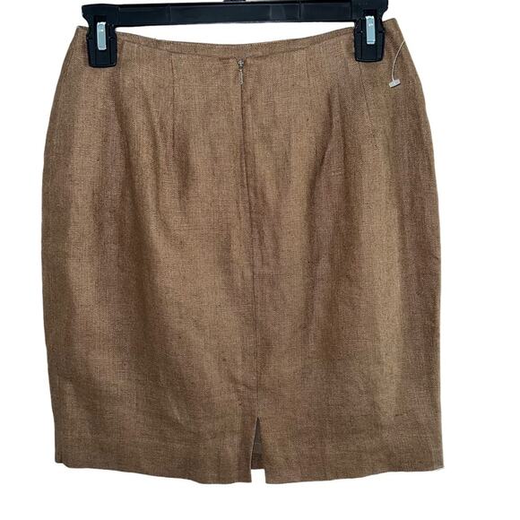 NWT SIZE 2 Finity Naturals Women's Linen MINI Skirt - Picture 2 of 8